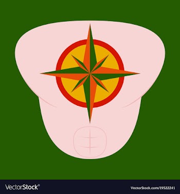 Superhero color flat badges emblems logos vector image