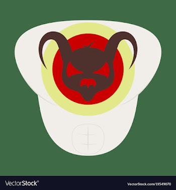Superhero color flat badges emblems logos vector image
