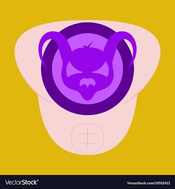 Superhero color flat badges emblems logos vector image