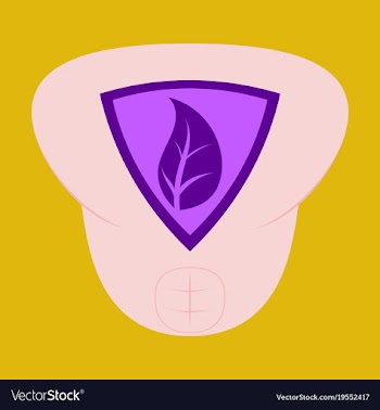Superhero color flat badges emblems logos vector image