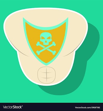Superhero color sticker badges emblems logos vector image