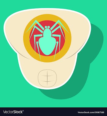 Superhero color sticker badges emblems logos vector image