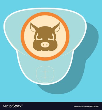 Superhero color sticker badges emblems logos vector image