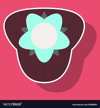 Superhero color sticker badges emblems logos vector image