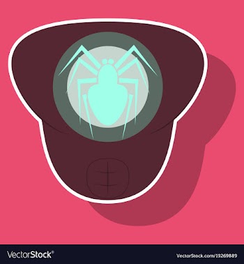 Superhero color sticker badges emblems logos vector image