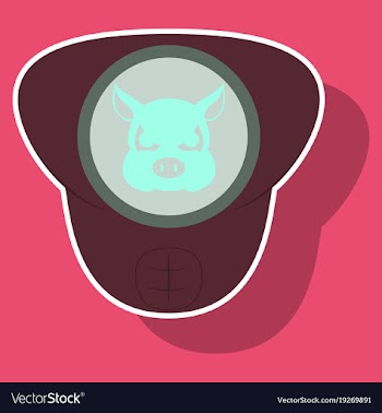 Superhero color sticker badges emblems logos vector image