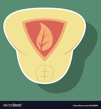 Superhero color sticker badges emblems logos vector image