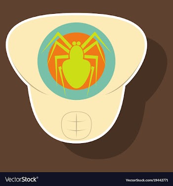 Superhero color sticker badges emblems logos vector image