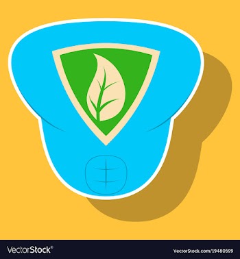 Superhero color sticker badges emblems logos vector image