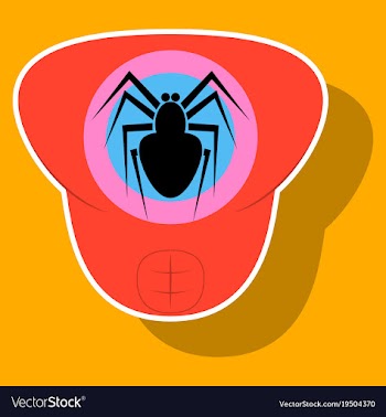 Superhero color sticker badges emblems logos vector image