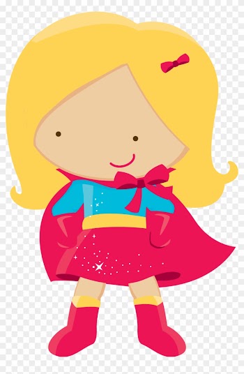 Superhero Girl Clipart Png