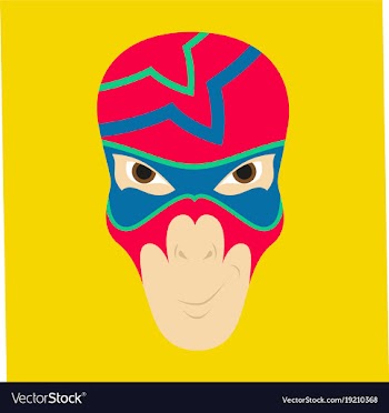 Superhero in action superhero character icon in vector image