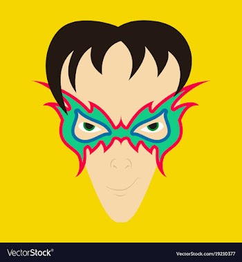 Superhero in action superhero character icon in vector image