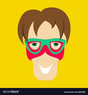 Superhero in action superhero character icon in vector image
