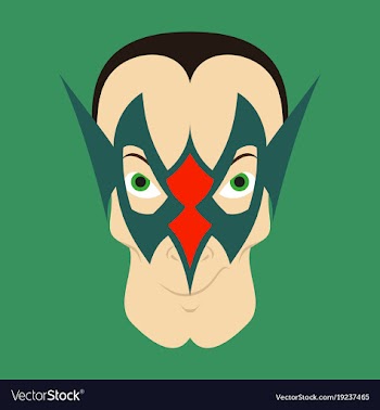 Superhero in action superhero character icon in vector image