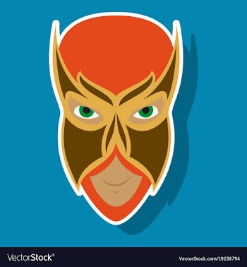 Superhero in action superhero character icon in vector image