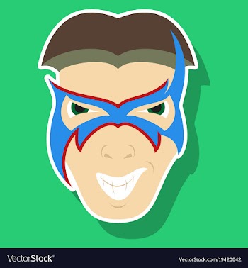 Superhero in action superhero character icon in vector image