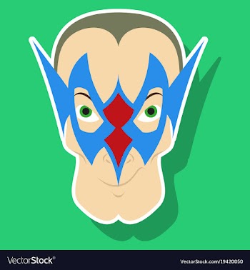 Superhero in action superhero character icon in vector image