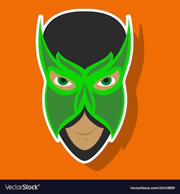 Superhero in action superhero character icon in vector image