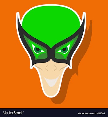 Superhero in action superhero character icon in vector image
