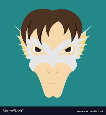 Superhero in action superhero character icon in vector image