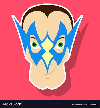 Superhero in action superhero character icon in vector image