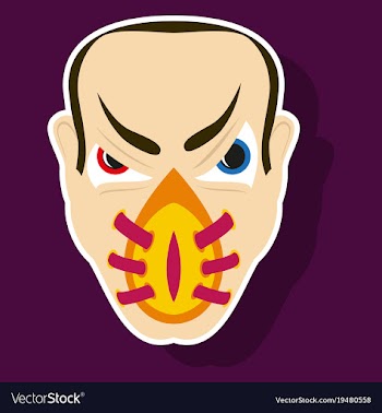 Superhero in action superhero character icon in vector image