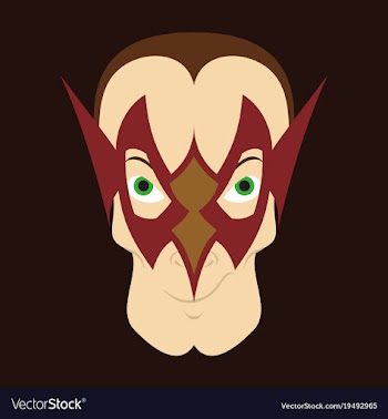 Superhero in action superhero character icon in vector image