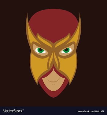 Superhero in action superhero character icon in vector image