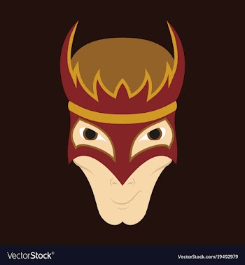 Superhero in action superhero character icon in vector image