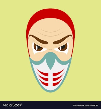 Superhero in action superhero character icon in vector image