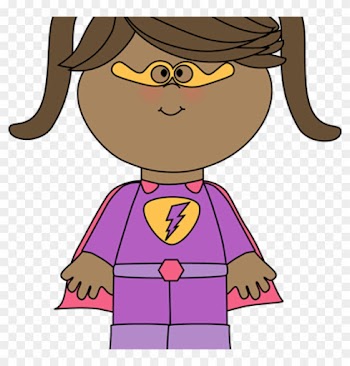 Superhero Kids Clipart Superhero Clip Art Superhero - Clipart Girl