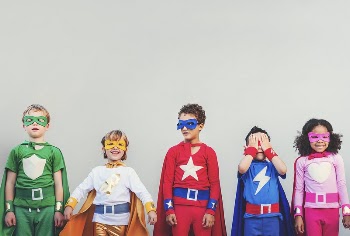 Superhero kids with superpowers | Free Photo - rawpixel