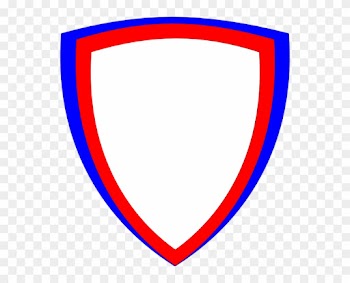 Superhero Shield Cliparts - Red And Blue Shield Png