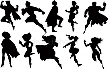 Superhero silhouette Stock Vectors, Royalty Free Superhero ...