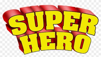 Superhero Words Super Hero Clip Art Hostted - Superhero Png