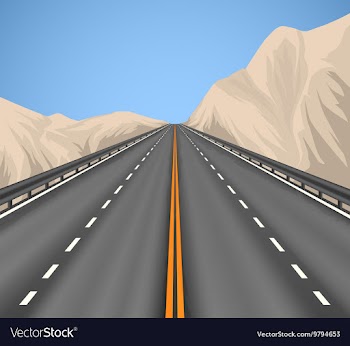 Superhighway vector image