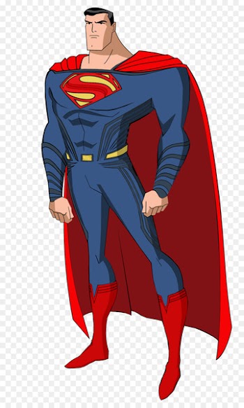 Superman Batman Green Arrow DC animated universe Art - STYLE 