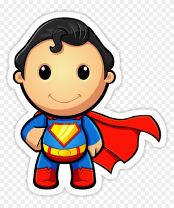 Superman Clipart Music Notes Clipart - Baby Super Man