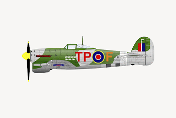 Supermarine spitfire collage element illustration | Free Vector - rawpixel