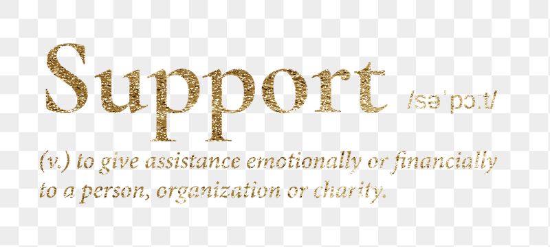 Support png dictionary word sticker, | Free PNG - rawpixel