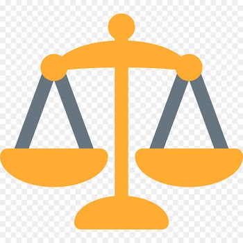 Supreme Court of the United States Emoji Measuring Scales Justice Judge - balance 
