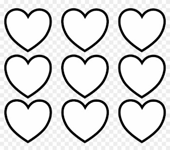 Sure Fire Valentine Hearts To Color Simplistic Images - Valentines Day Hearts Coloring Pages