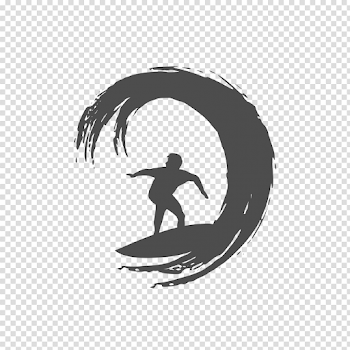 Surfing Silhouette Transparent Images