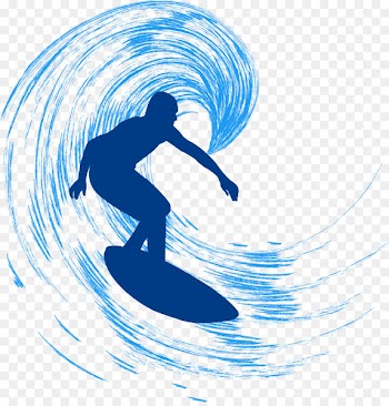 Surfing Surfboard - Surf the sea 
