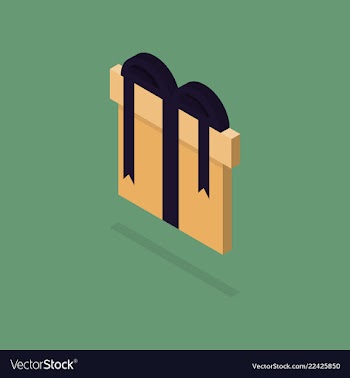 Surprise gift box vector image