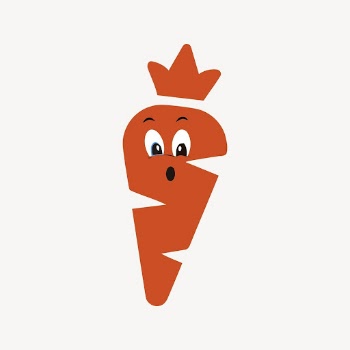 Surprised carrot clipart, vegetable cartoon | Free Vector - rawpixel