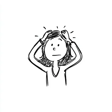Surprised Female Stick Figure Cartoon Surprised Female Stick Figure Cartoon