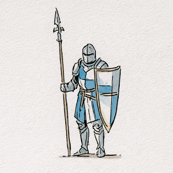 Surrealist Halberd Guard