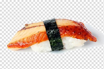 Sushi California roll Gimbap Onigiri Japanese Cuisine, sushi transparent background PNG clipart